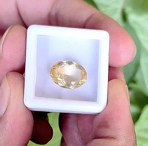 Yellow Sapphire ( Pukhraj ) _ RIng