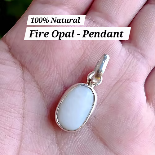 Fire Opal _ Pendant