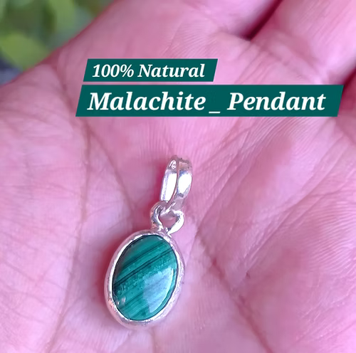 Melachite_ Pendant