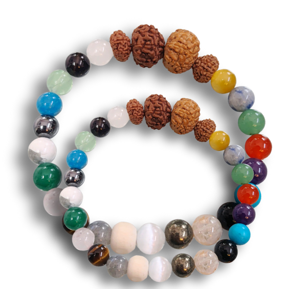 All in One With 7, 8, 9 & 10 Face Rudraksh