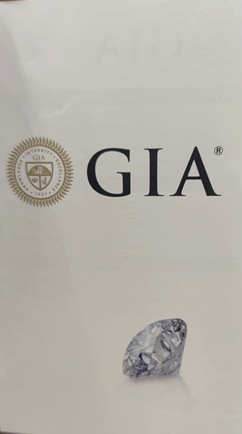 Diamond Ring _ 50 Cents Diamond in 18K Gold