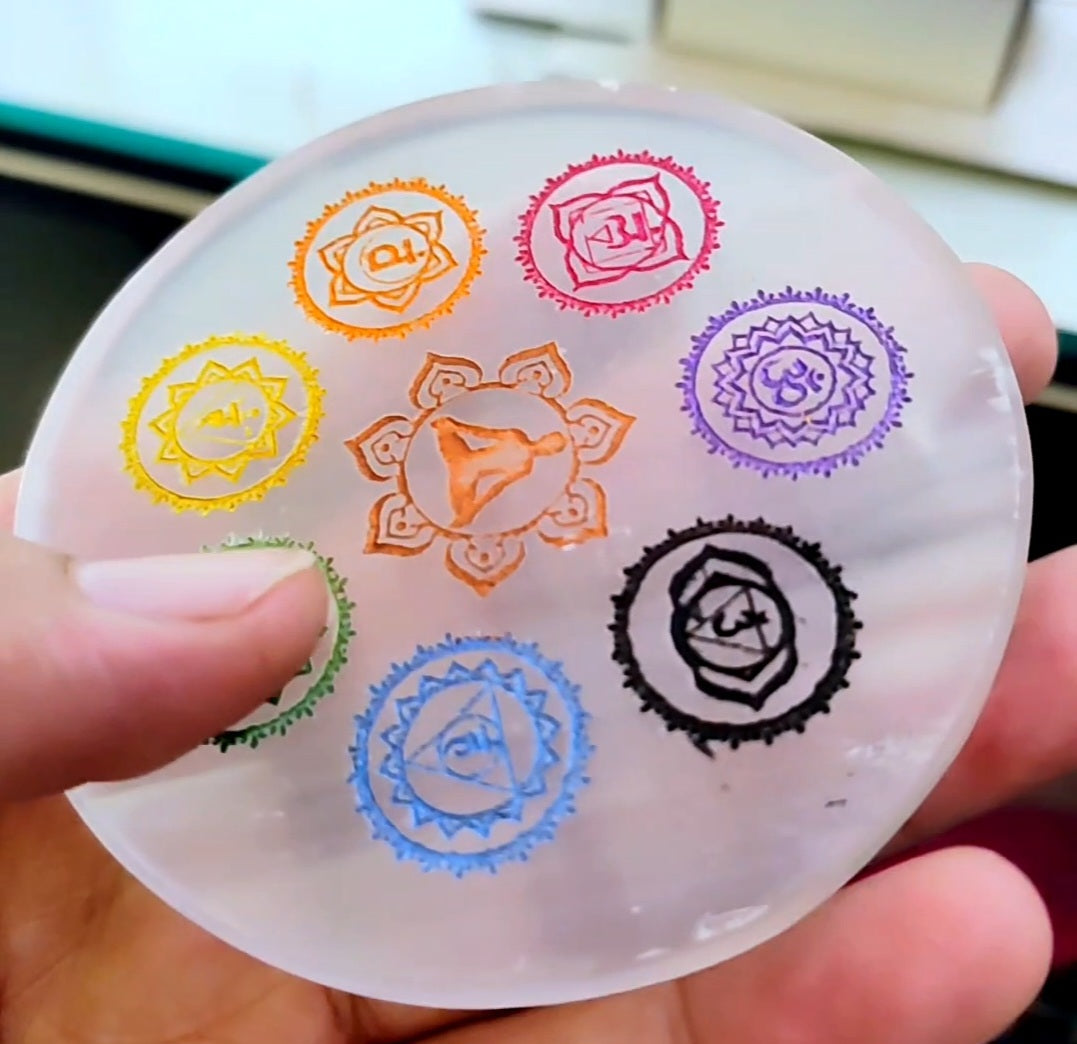 Salenite Plate _ Crystal's Charger / Cleanser